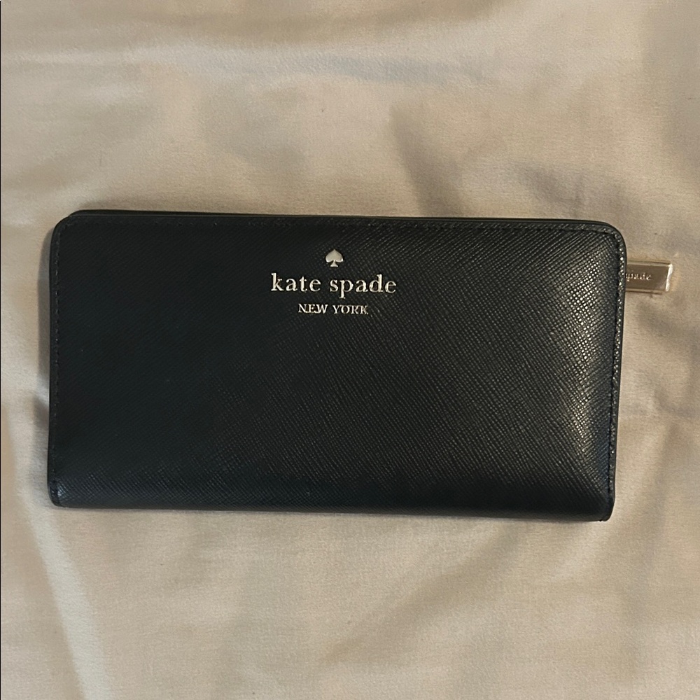 Kate Spade Black Bifold Wallet
